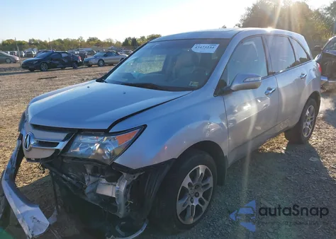 2008 Acura Mdx Technology Package из США, поврежденный, VIN 2HNYD28308H532853